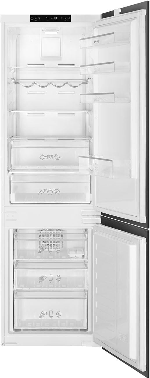 Smeg CP177TNE frigorifero combinato, frigorifero con congelatore Da incasso 254 L E Bianco