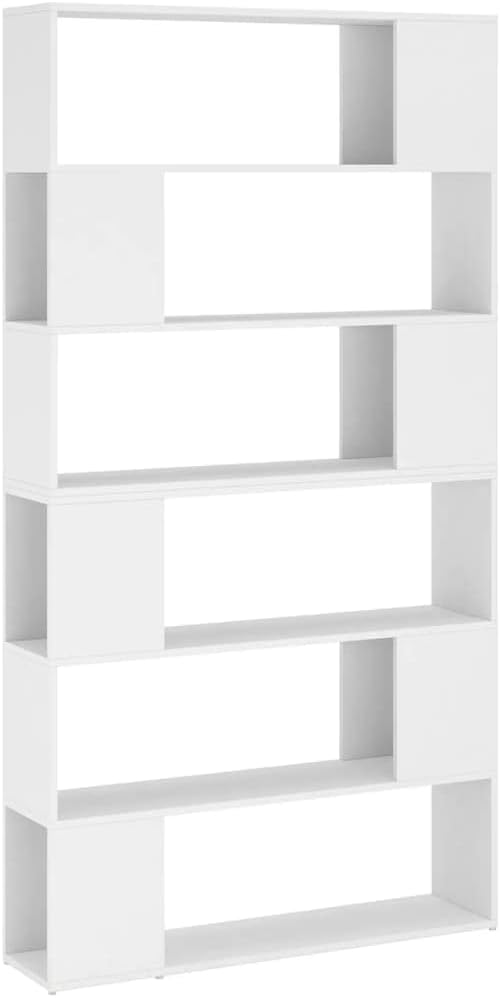 Librerie, Libreria, Divisorio Stanza Bianco 100x24x188 cm, vidaXL