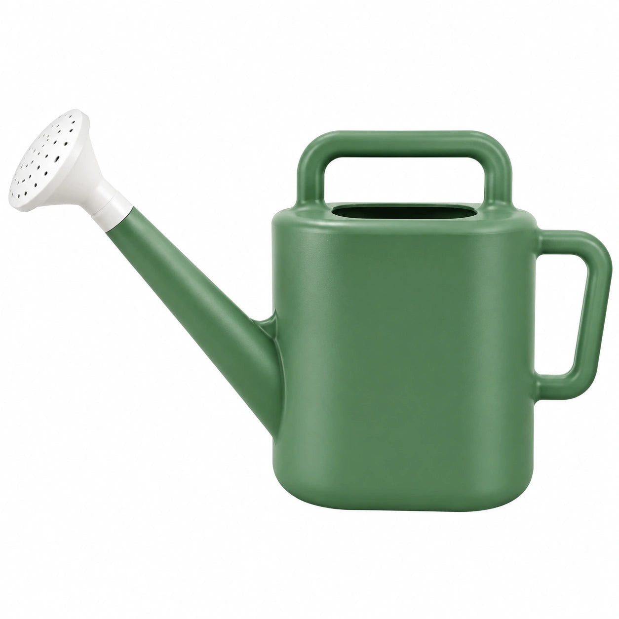 Annaffiatoio verde da 5L con doppia maniglia