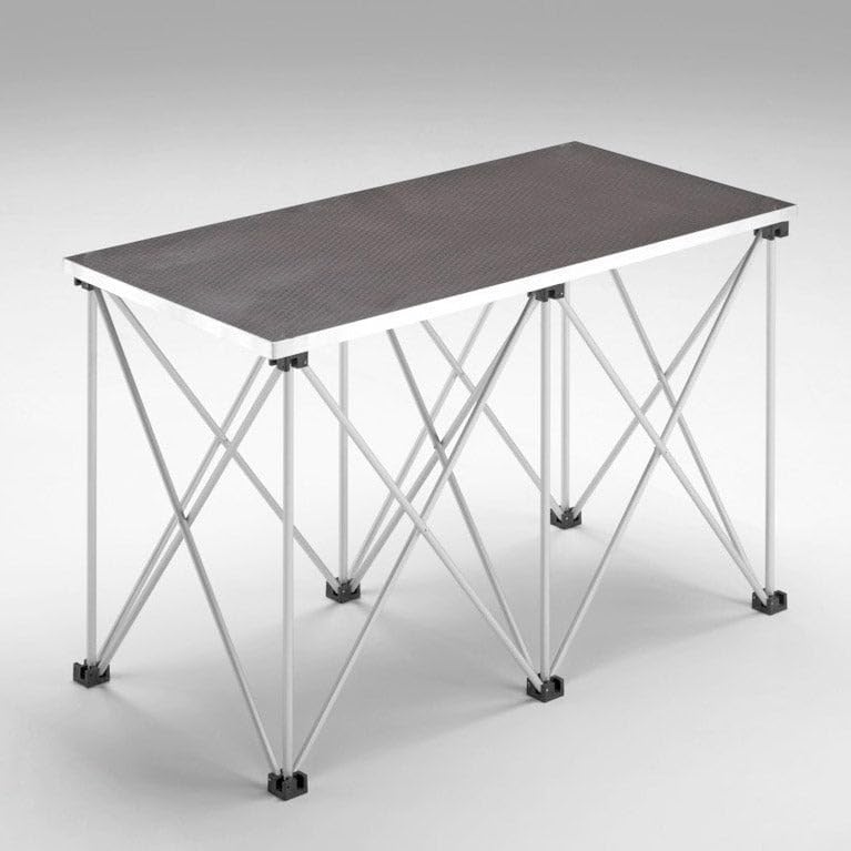 Strutture, Tavolo Richiudibile 60x120 cm - Altezza 90 cm - per Dj Musicisti Live Palco, Generico