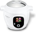 Moulinex CE854110 Pentole a pressione elettriche, bianco, 80 ricette integrate, Cookeo+ Multicooker intelligente ad alta pressione, schermo intuitivo