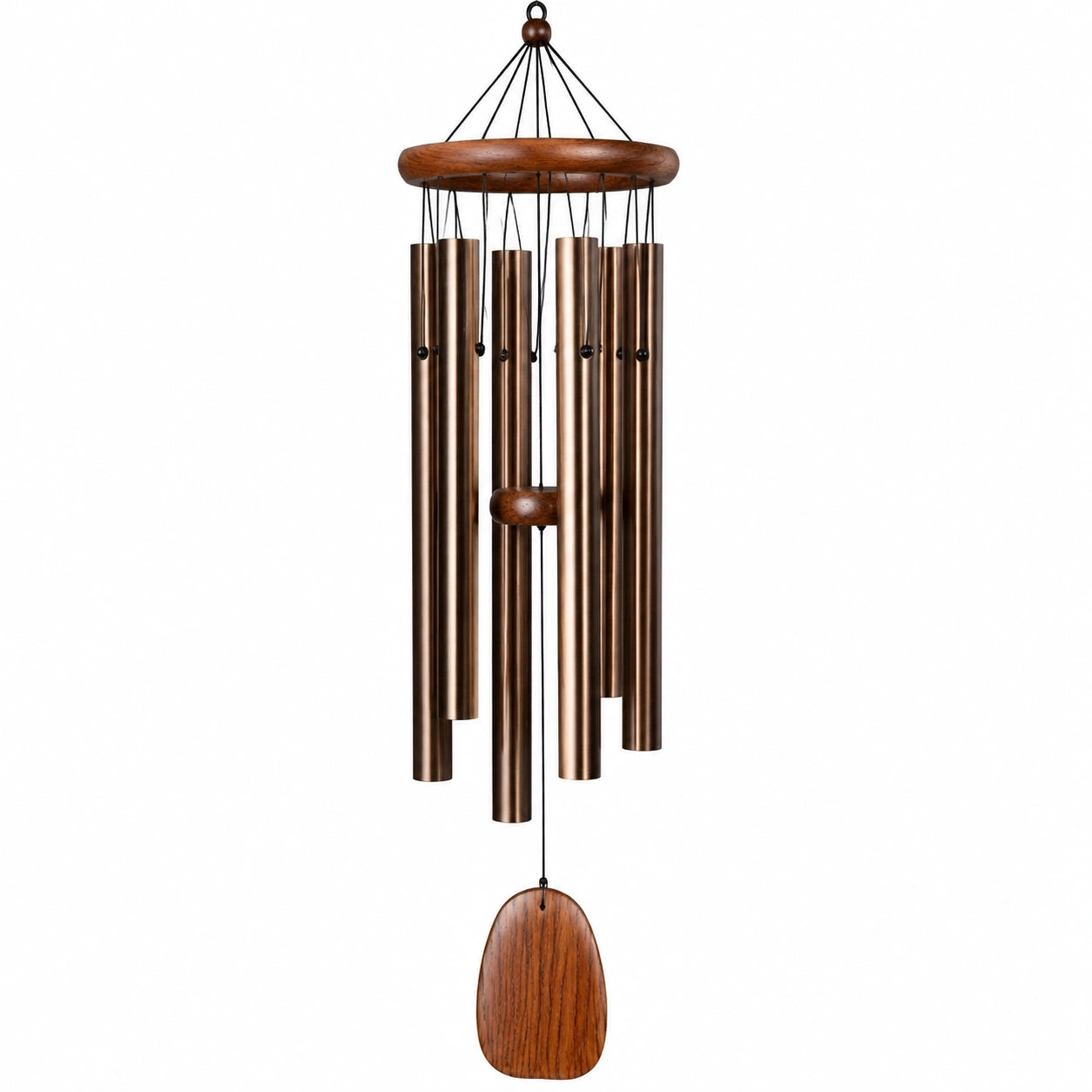 Campanelli a vento bronzo 90cm per esterni ed interni decorativi