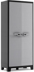 Armadio, da interno ed esterno, 80 x 44 x 182 cm, Alto Titan con Ripiani Regolabili, Keter