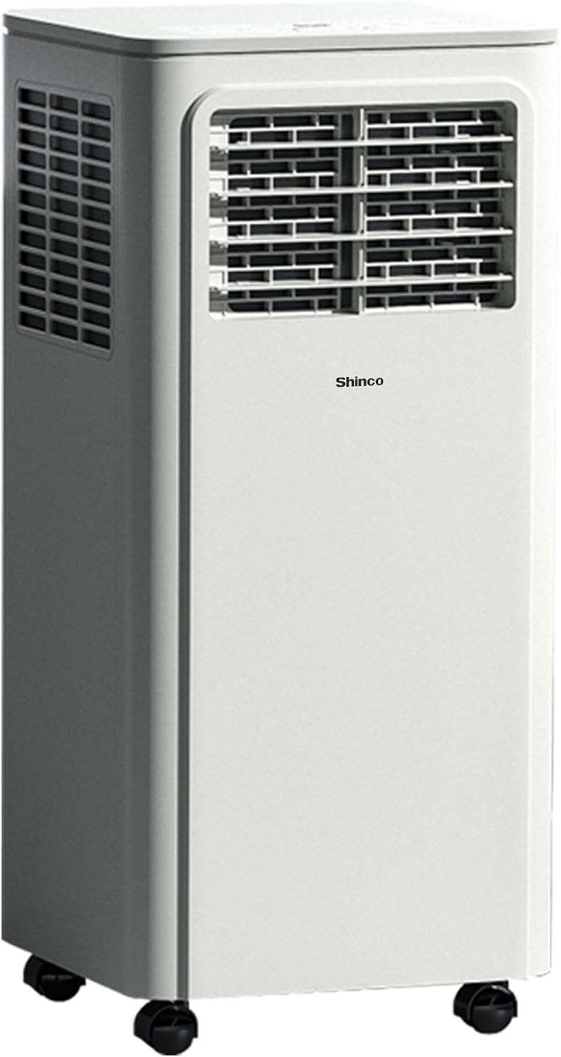 Condizionatore portatile 3-IN-1, Climatizzatore mobile, raffreddamento, ventilazione e deumidificazione, Shinco
