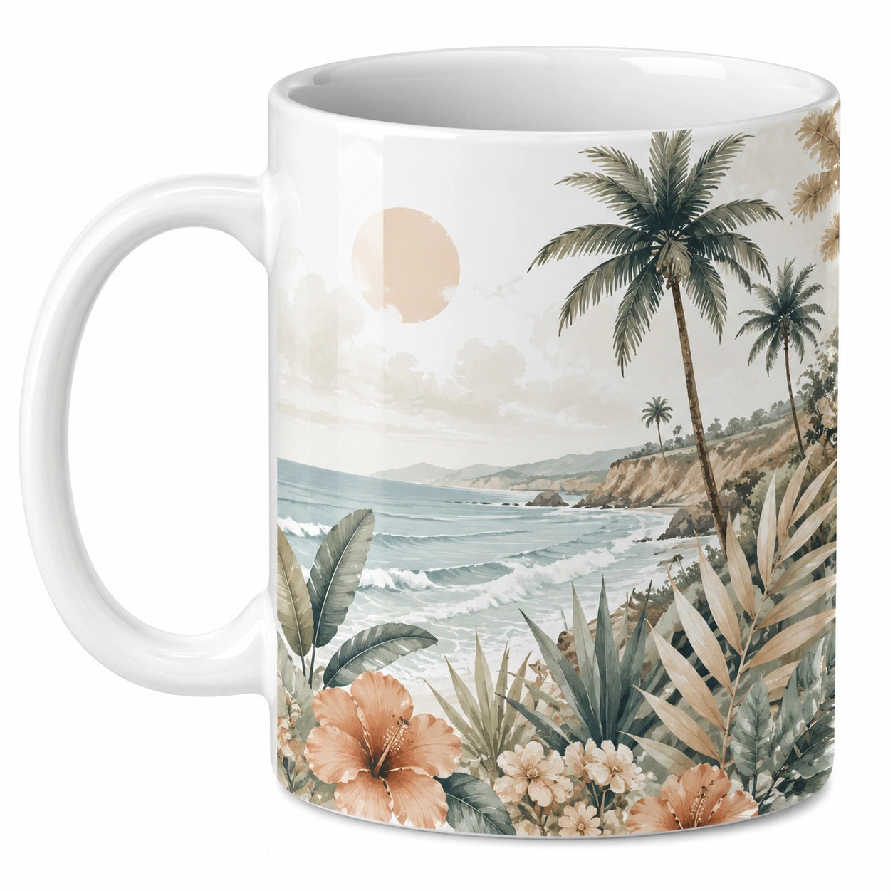 Tazza da Caffè Tropicale 350ml Multicolore