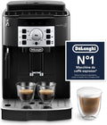 De'Longhi ECAM22 macchina da caffè automatica, Caffè in Grani o in Polvere, Magnifica S .110.B per Espresso e Cappuccino, Nero