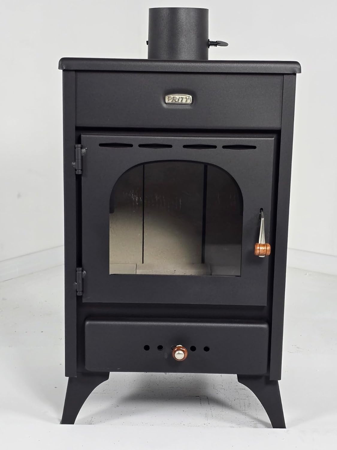 4559 KIR9, STUFA Nera A LEGNA MODELLO, 12 kW, Prity