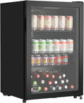 Frigoriferi per bevande GSC2125B, 220-240 V, 3 Ripiani Regolabili, Frigo Bar Silenzioso con Serratura, Frigo Da Ufficio, METRO Professional