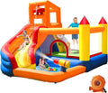 Giochi e castelli gonfiabili EN71-1, Castello gonfiabile con soffiatore, per bambini da 3 a 10 anni, Ballsea