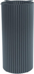 Tavoli da sala da pranzo, colore oro, nero, bianco, 34 x 72 cm (antracite), Piedistallo rotondo in metallo, tavolo da pranzo, Magnetic Mobel