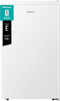 Hisense RR121D4AWE frigorifero combinato, 94 L, Frigorifero Monoporta con cassetto fresh zone, classe, Bianco