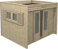 Armadio, Casetta in Legno da Giardino 3x2 Alta qualità Modello CUBO ad Uso ricovero Attrezzi, ricovero Animali, legnaia, Box Moto, La Pratolina