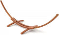Basi, Struttura per Amaca Soledad in Legno Dimensioni: 420x120x130 cm, Struttura in Legno di larice carico supportato 200 kg, XONE