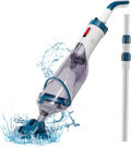Aspiratori a mano, SPA e Più, Aspirapiscina con Autonomia Fino a 60 min, Aspirazione 4200 L, Ideale per Piscine Fuori Terra, Blu, Enhulk
