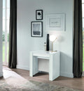 Console e tavoli da divano, zona living (Bianco laccato lucido), Multiuso per cucina, sala da pranzo, soggiorno, Am Group Home