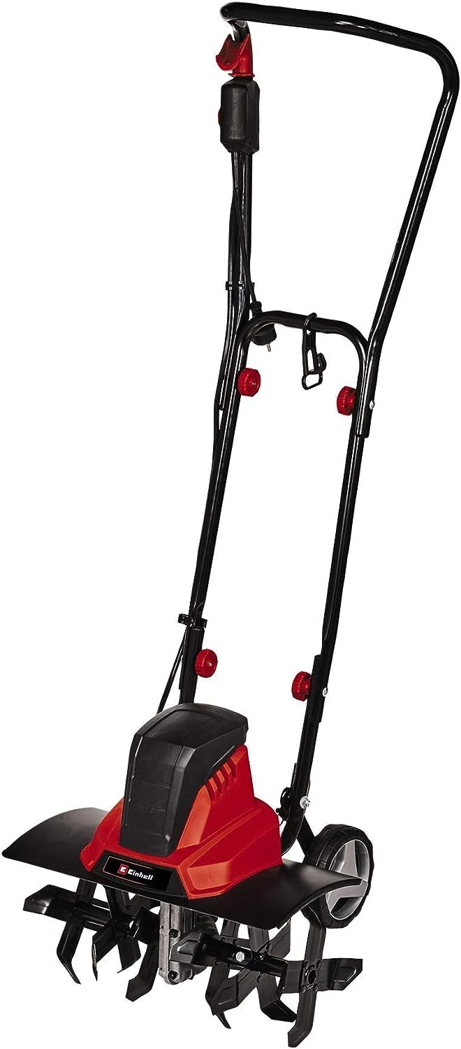 Einhell Motozappe, potenza 1500 W, largh. Lavoro 45 cm, profond. Lavoro 22 cm, diam. Frese 20 cm, n° frese 6)