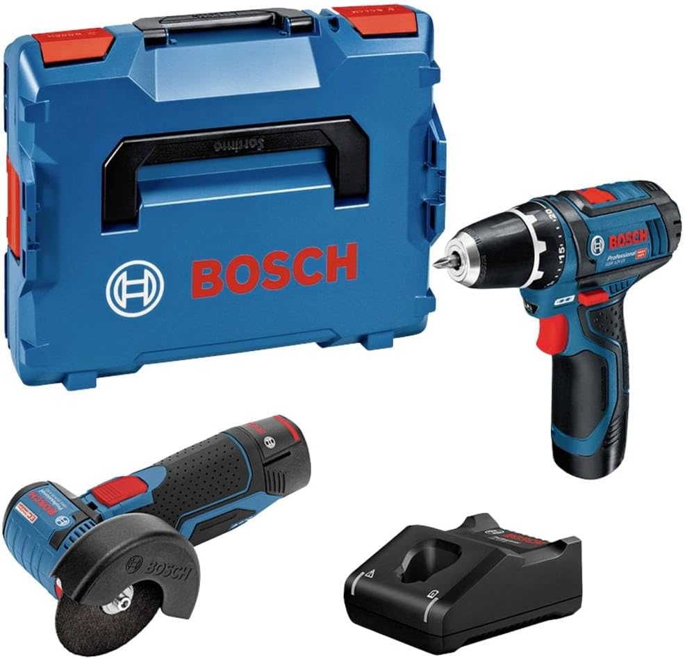 Kit di prodotti abbinati 12V-15, caricabatteria GAL 12 V-40, Bosch Professional