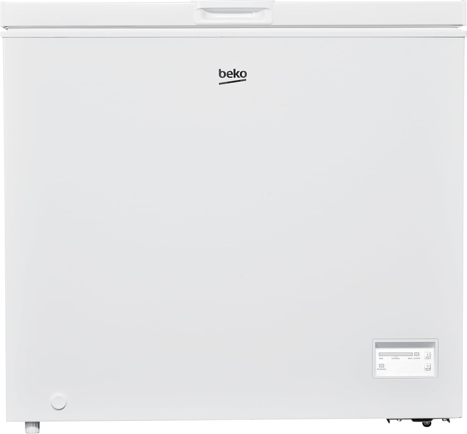 Congelatore a pozzetto CF200EWN, Volume Totale Netto 198 L, - Congelatore Orizzontale Statico, Controllo Elettronico, Bianco, Beko