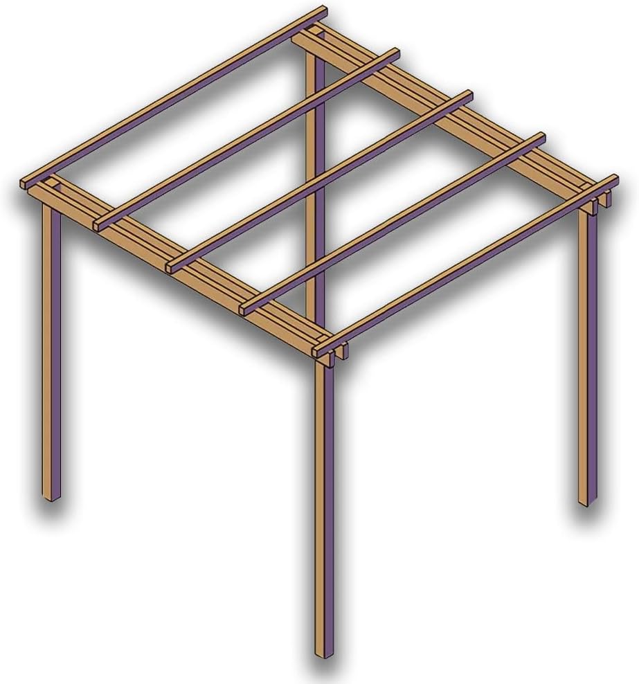 Pergolati, Personalizzabile, in Legno di Pino Impregnato classe 4, SUNWOOD