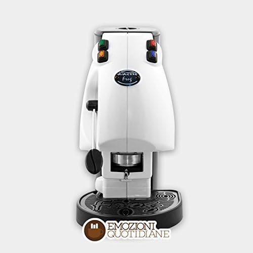 Macchina da caffè 220-120V, MACCHINA CAFFE A CIALDE IN CARTA ESE 44 mm DIESSE FROG COLORE BIANCA, Didiesse