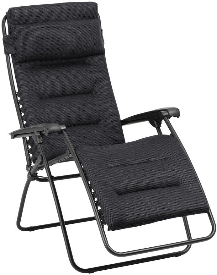 Poltrone reclinabili, Acciaio, Poltrona Relax Trapuntata Zero gravità - RSX Clip, Lafuma