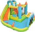 Giochi e castelli gonfiabili, Parco acquatico con acquascivolo e piscina, gonfiabile, parco giochi acquatici con ventilatore, NuvlaGu