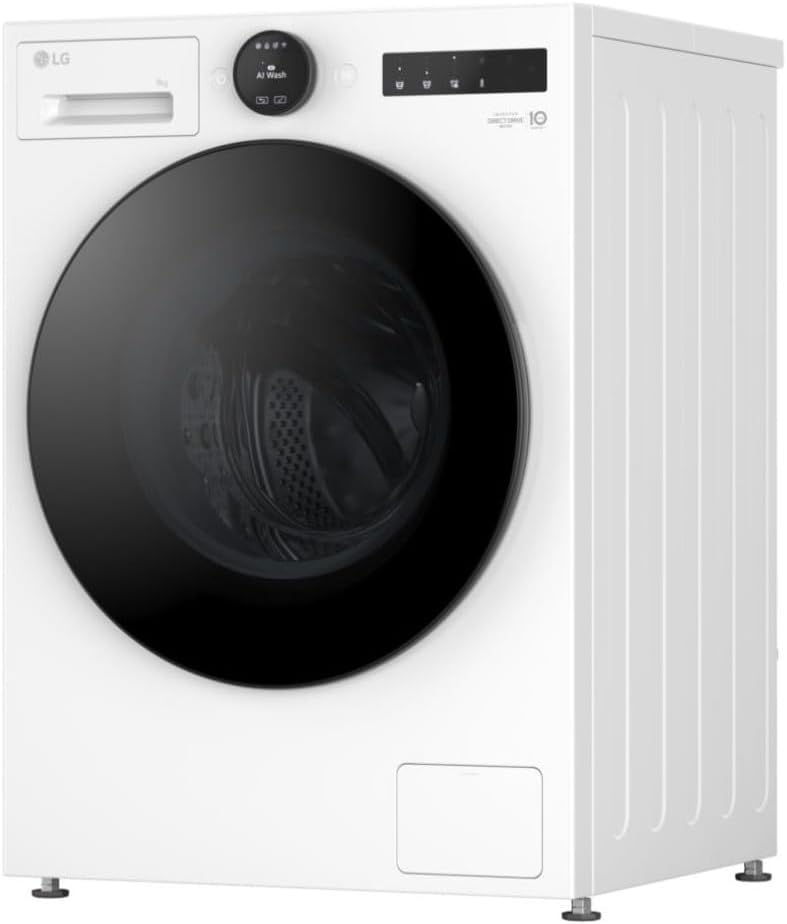 LG F4X7009TWB lavatrice, da 9 kg 1400 giri, min Bianca