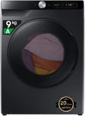 Samsung WD90DG6G94BB Lavasciuga combinate, 9+5 kg, Lavasciuga Slim AI Control EcoDosatore, Wifi, AI Wash, Carica Frontale