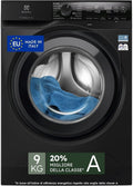 Electrolux EW7F49DG lavatrice, Frontale Serie 700 SteamCare, QuickCare 69 min, Classe A, Programma Vapore Refresh, CareDrum, Nero