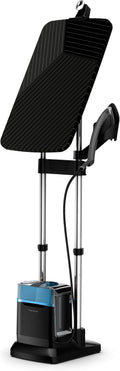 Stiratrici a vapore verticali QR2021, Stiratrice a Vapore Sanificante, Potente e Versatile, 5.8 Bar, 2170 W, 1.1 L, Rowenta