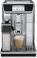 De'Longhi ECAM650 macchina da caffè automatica, touch screen a colori, pressione pompa, 15 bar, 470 x 260 x 360 mm, argento